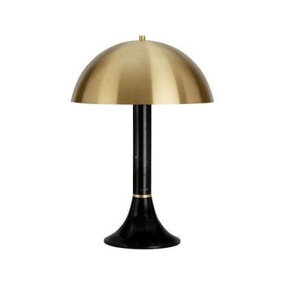 Modern Gold Dome Table Lamp